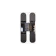 929 STARS 3D CONCEALED HINGE 76 X 14MM MATT BLACK VARNISHED - SCREWS NOT SUPPLIED - MATT BLACK VARNISHED - 76 x 14mm - EACH