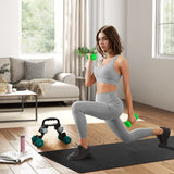 SPORTNOW Dumbbells Set with Storage Rack, 2 x 1kg, 2 x 3kg, 2 x 5kg, Grey