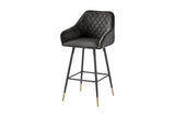 Bar Stool - GUN METAL GREY (Pack of Two)