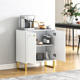 HOMCOM 2-Door Sideboard Storage Cabinet - White