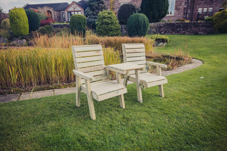 CLOVER LOVE SEATS WITH STRAIGHT TRAY