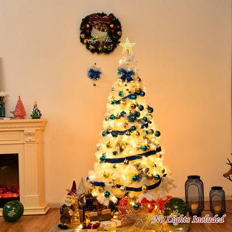 5 ft White Artificial PVC Christmas Tree