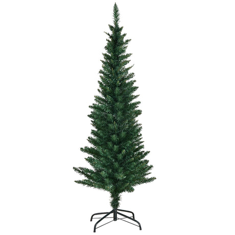 1.5 M Slim Pencil Christmas Tree with Branch Tips for Indoor Decoration