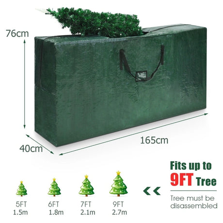 Christmas Tree PE Storage Bag for 9 Feet Artificial Tree