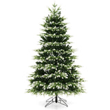 180 cm Artificial Hinged Xmas Tree with 350 LED Lights