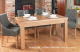 Mobel Hidden Extending Oak Dining Table (Seats 4-8)