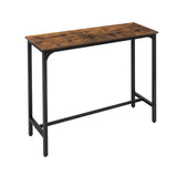 120 x 40 cm Industrial High Bar Table for Kitchen & Cafe & Pub