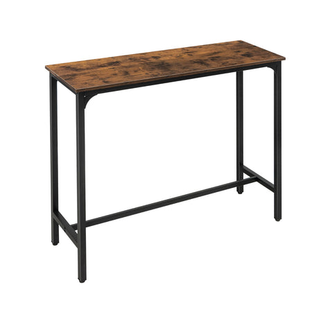 120 x 40 cm Industrial High Bar Table for Kitchen & Cafe & Pub