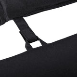 Outsunny Garden Sun Lounger Cushion Replacement Soft Sunbed Reclining Chair Relaxer Pad with Pillow, Cushion ONLY - Black