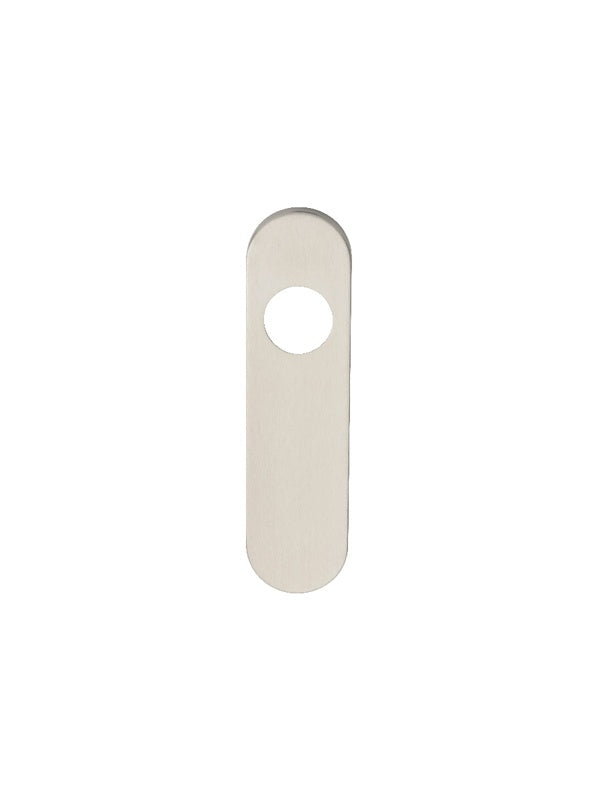 RADIUS COVERPLATE TO SUIT CSLP - PAIR - LATCH_x005F
 - SATIN STAINLESS STEEL - PAIR