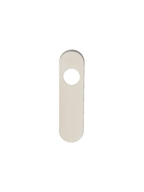 RADIUS COVERPLATE TO SUIT CSLP - PAIR - LATCH_x005F
 - SATIN STAINLESS STEEL - PAIR