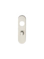 RADIUS COVERPLATE TO SUIT CSLP - PAIR - BATHROOM 57MM C/C_x005F
 - SATIN STAINLESS STEEL - PACK