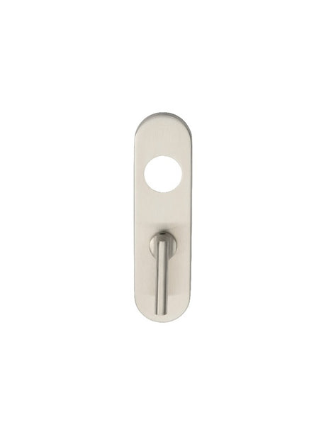 RADIUS COVERPLATE TO SUIT CSLP - PAIR - BATHROOM 57MM C/C - LARGE TURN - SATIN STAINLESS STEEL - PACK