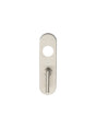 RADIUS COVERPLATE TO SUIT CSLP - PAIR - BATHROOM 57MM C/C - LARGE TURN - SATIN STAINLESS STEEL - PACK