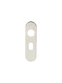 RADIUS COVERPLATE TO SUIT CSLP - PAIR - OVAL 48.5MM C/C_x005F
 - SATIN STAINLESS STEEL - PAIR