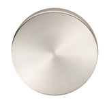 ESCUTCHEON - BLANK PROFILE - PUSH-ON ROUND ROSE_x005F
 - SATIN STAINLESS STEEL - EACH