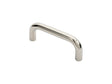 19MM DIA. D PULL HANDLE - 150MM C/C - BOLT THROUGH FIXING_x005F
 - BRIGHT STAINLESS STEEL - EACH