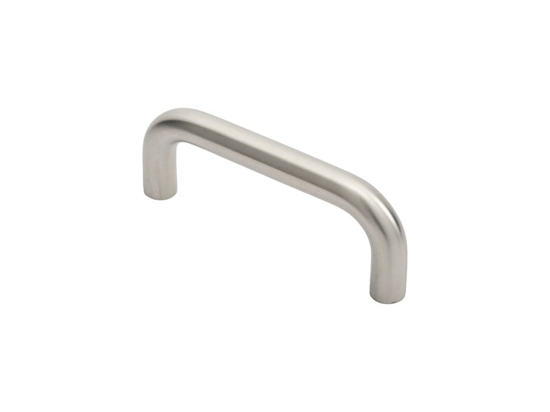 19MM DIA. D PULL HANDLE - 150MM C/C - BOLT THROUGH FIXING_x005F
 - BRIGHT STAINLESS STEEL - EACH