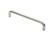 19MM DIA. D PULL HANDLE - 300MM C/C - BOLT THROUGH FIXING_x005F
 - BRIGHT STAINLESS STEEL - EACH