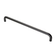 19MM DIA. D PULL HANDLE - 450MM C/C - BOLT THROUGH FIXING_x005F
 - MATT BLACK - EACH