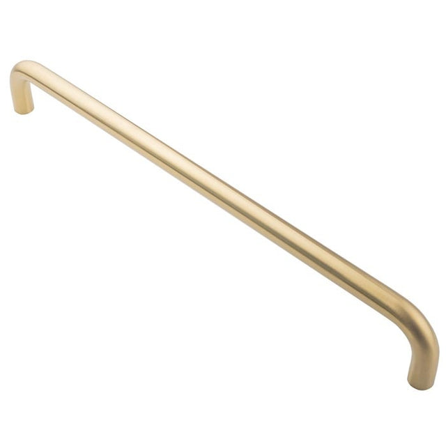 19MM DIA. D PULL HANDLE - 450MM C/C - BOLT THROUGH FIXING_x005F
 - SATIN PVD - EACH