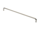 19MM DIA. D PULL HANDLE - 600MM C/C - BOLT THROUGH FIXING_x005F
 - BRIGHT STAINLESS STEEL - EACH