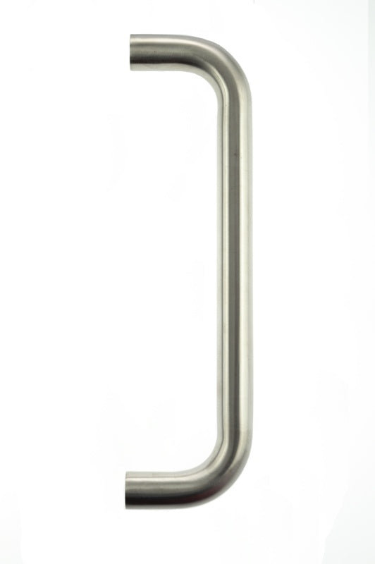 CleanTouch Pull Handle [Bolt Through] 225mm x 19mm - Satin Stainless Steel - Each