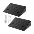 Curb Ramp 2 Pack with Predrilled Holes and 4 Expansion Bolts