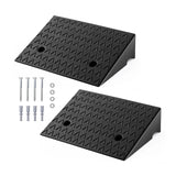 Curb Ramp 2 Pack with Predrilled Holes and 4 Expansion Bolts
