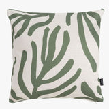 Printed Indoor-Outdoor Cushion - Abstract Leaf