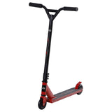 HOMCOM Street Stunt Scooter Intermediate and Beginner Freestyle Tricks Scooters For 14+ Teens Adult w/ Rear φ10cm Wheel & Brake - Red