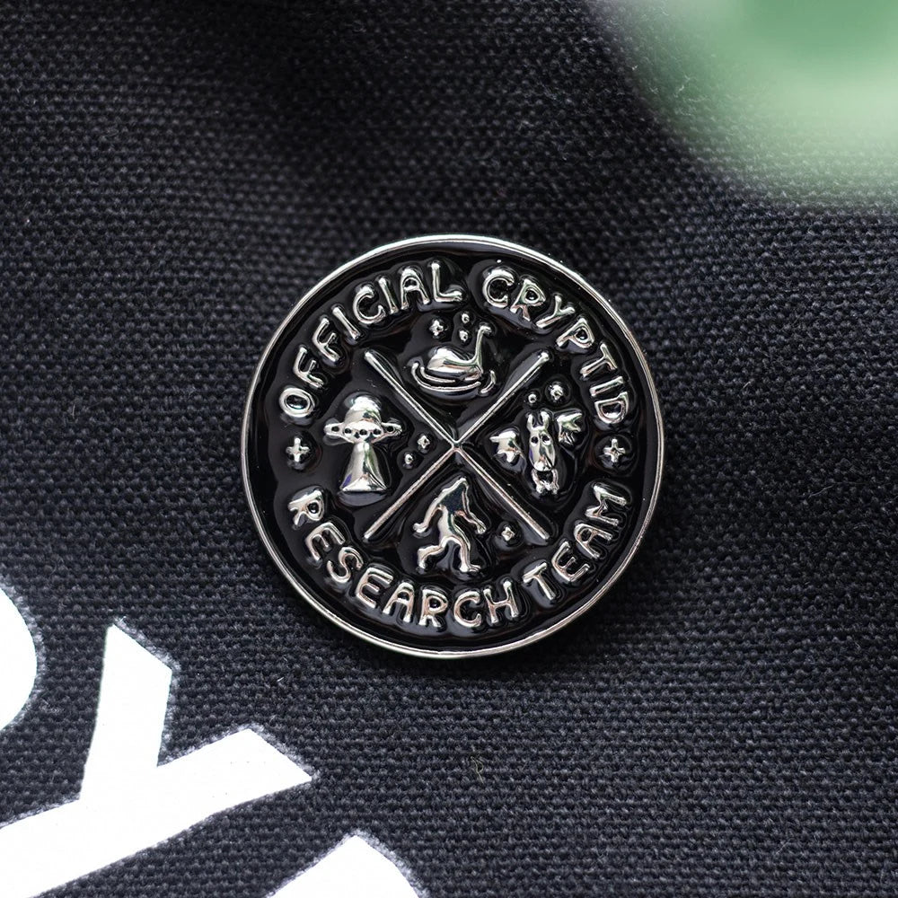 Cryptid Research Team Enamel Pin Badge