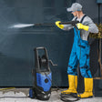 Outsunny 2200W High Pressure Washer, 170 Bar Pressure Washer with Adjustable Nozzle and 6M Hose, 32W x 32D x 80H cm Blue