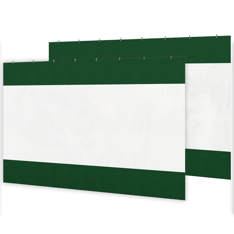 Outsunny Set of Two 3 x 2m Replacement Pergola Panels - Green