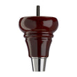 Mahogany Finish Wooden Sofa Leg – D-E5030M - Chrome Cup Cap