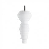 Brilliant White Hand Painted Sofa Leg – D-E5063BW - No Castor