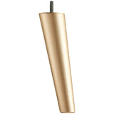 Hand Painted Wooden Sofa Leg 220mm x 60mm - Gold Glimmer