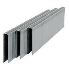 OMER 18 Gauge Galvanised Narrow Crown (90 Type) Galvanised Staple – 25mm - 25mm - 5,000 pcs