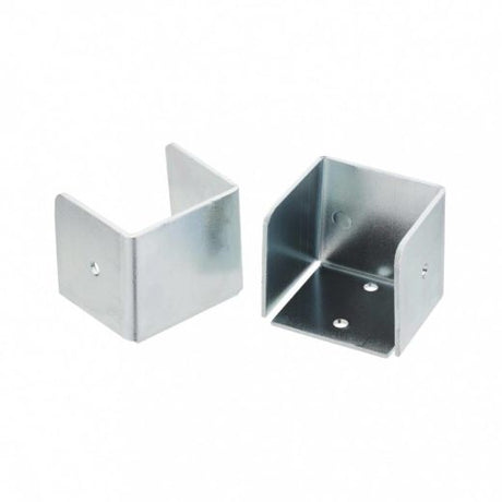 Metal Square Centre Support Rail Bracket – 2 pcs