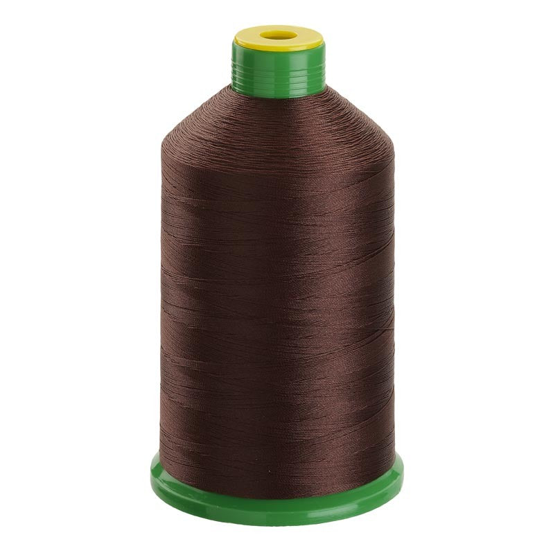 Dark Brown Nylon 6.6 Bonded Sewing Thread - TKT 20 - 1500 mtr Spool