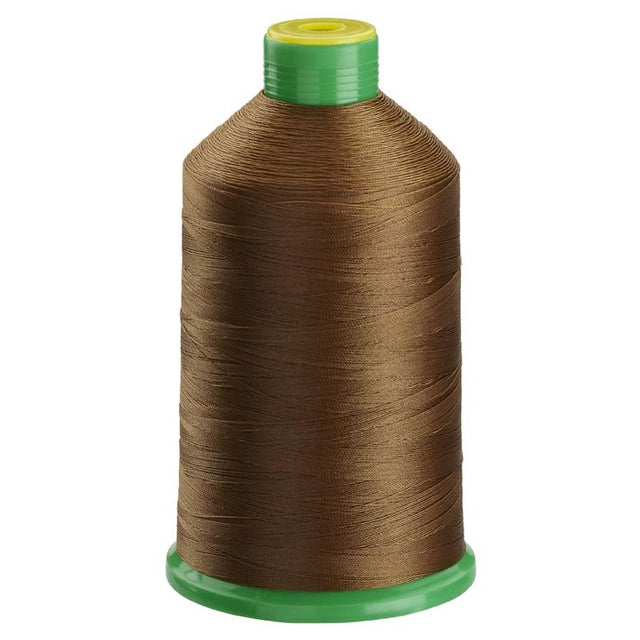 Medium Brown Nylon 6.6 Bonded Sewing Thread - TKT 60 - 4500 mtr Spool