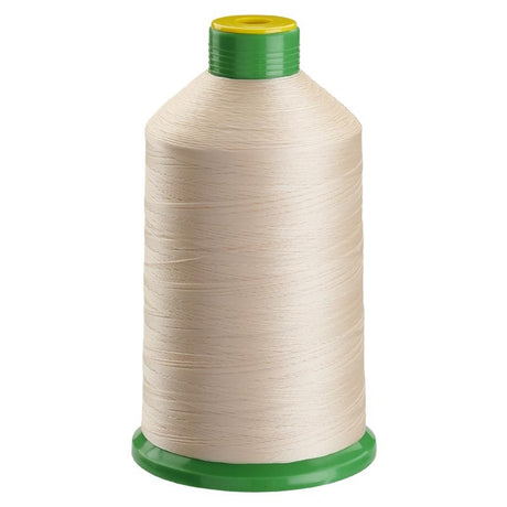 Soft Beige Nylon 6.6 Bonded Sewing Thread - TKT 20 - 1500 mtr Spool