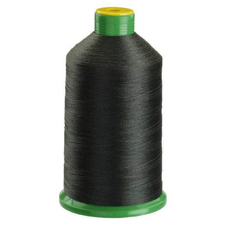 Green Nylon 6.6 Bonded Sewing Thread - TKT 40 - 3000 mtr Spool