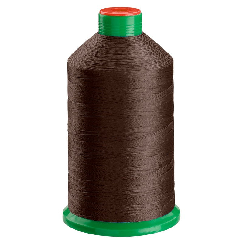 Chocolate Nylon 6.6 Bonded Sewing Thread - TKT 20 - 1500 mtr Spool