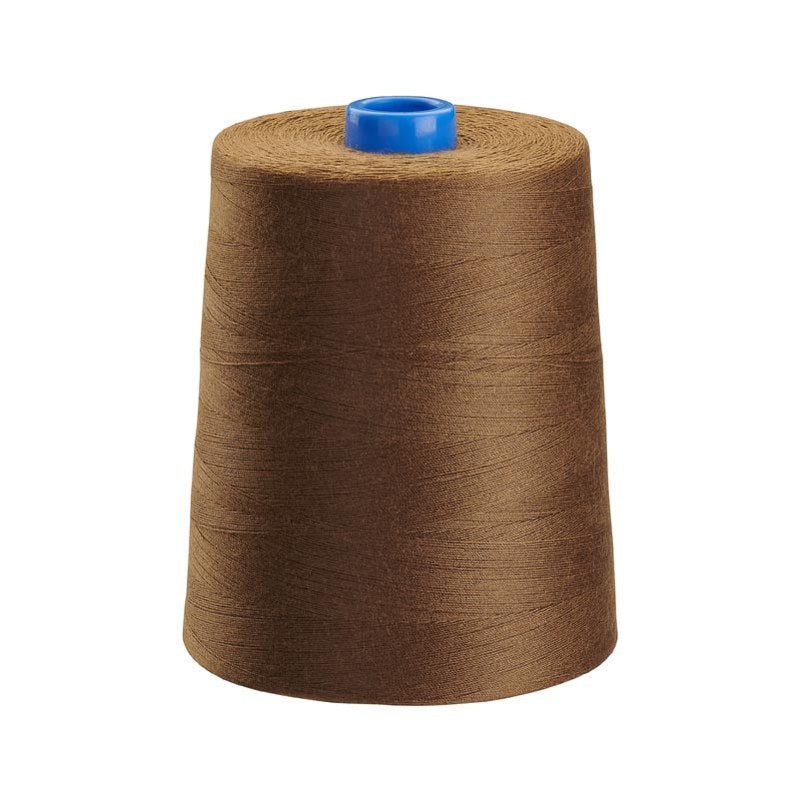 Medium Brown Poly Cotton Corespun Sewing Thread - TKT 36 - 4000 mtr Cone