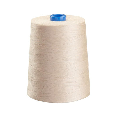 Soft Beige Poly Cotton Corespun Sewing Thread - TKT 36 - 4000 mtr Cone