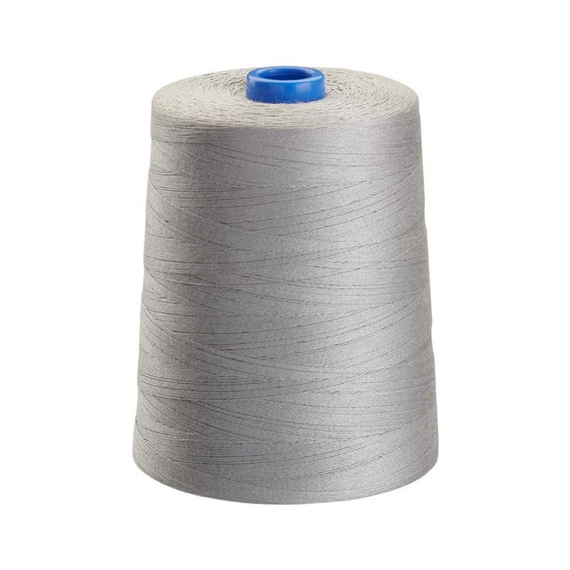 Silver Grey Poly Cotton Corespun Sewing Thread - TKT 36 - 4000 mtr Cone