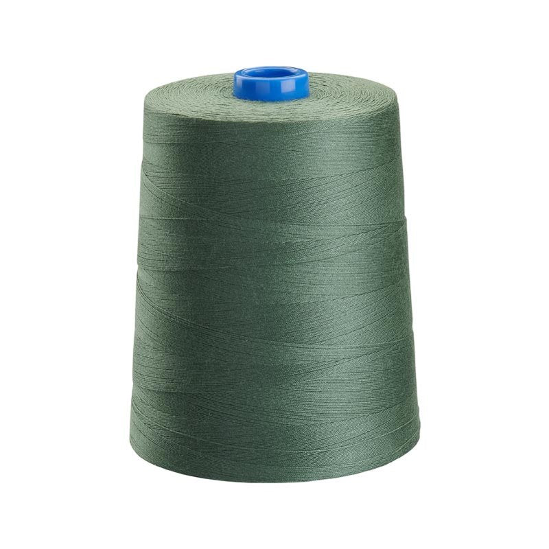 Green Poly Cotton Corespun Sewing Thread - TKT 75 - 7000 mtr Cone