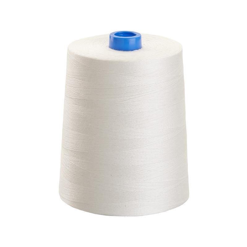 Natural Unbleached Poly Cotton Corespun Sewing Thread - TKT 36 - 4000 mtr Cone