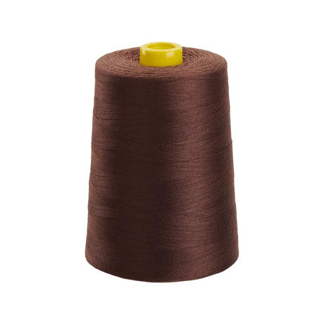 Dark Brown Poly Poly Corespun Sewing Thread - TKT 75 - 7000 mtr Cone